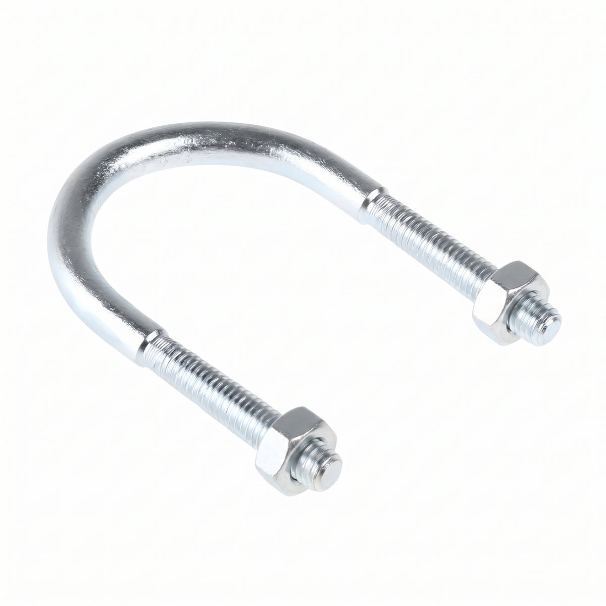 Zinc Plated U-Bolt 3-1/2" (ID) x 1/2"-13 x 5" (H)