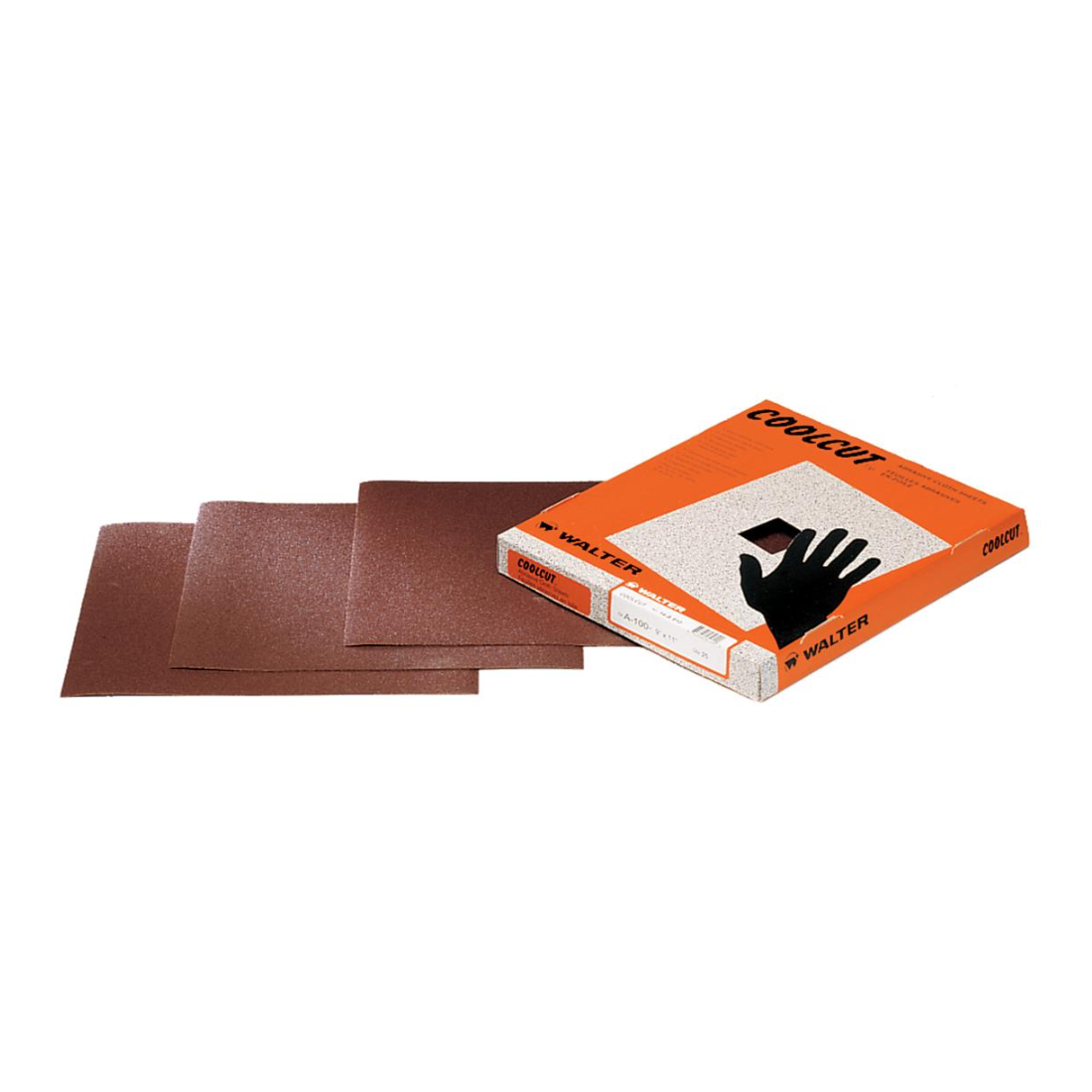14A904 | COOLCUT™ Hand Sheets 9" x 11", 40 Grit, Aluminum Oxide