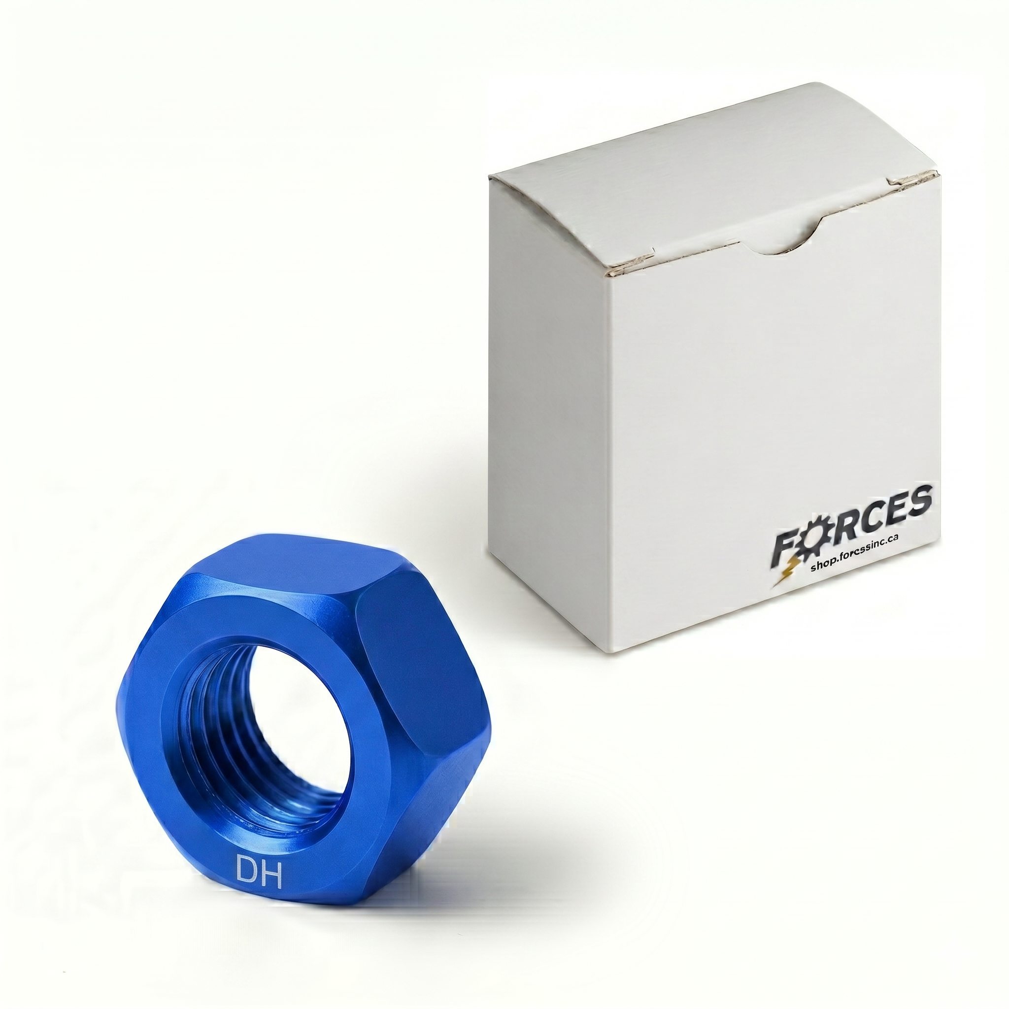 Heavy Hex Nut 2"-4-1/2 - HDG/Wax/Blue Dye A563 Grade DH