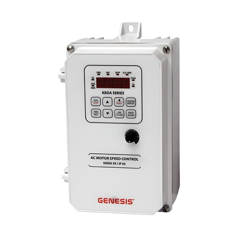 KBDA-42 | KB NEMA 4X AC Drive White 1HP, 460 VAC (9764)