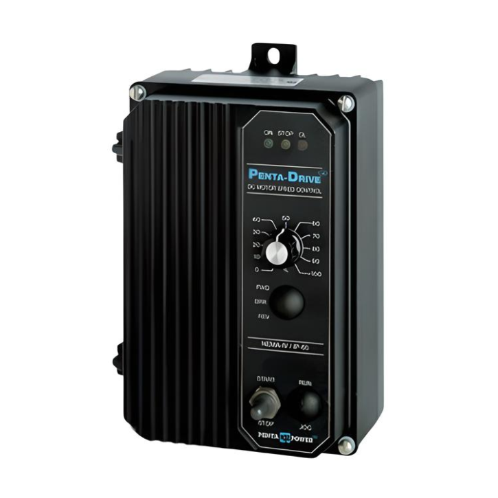 KBPC-240D | KB NEMA 4X SCR DC Drive Black 1.0/2.0HP, 90/180 VDC (9338)