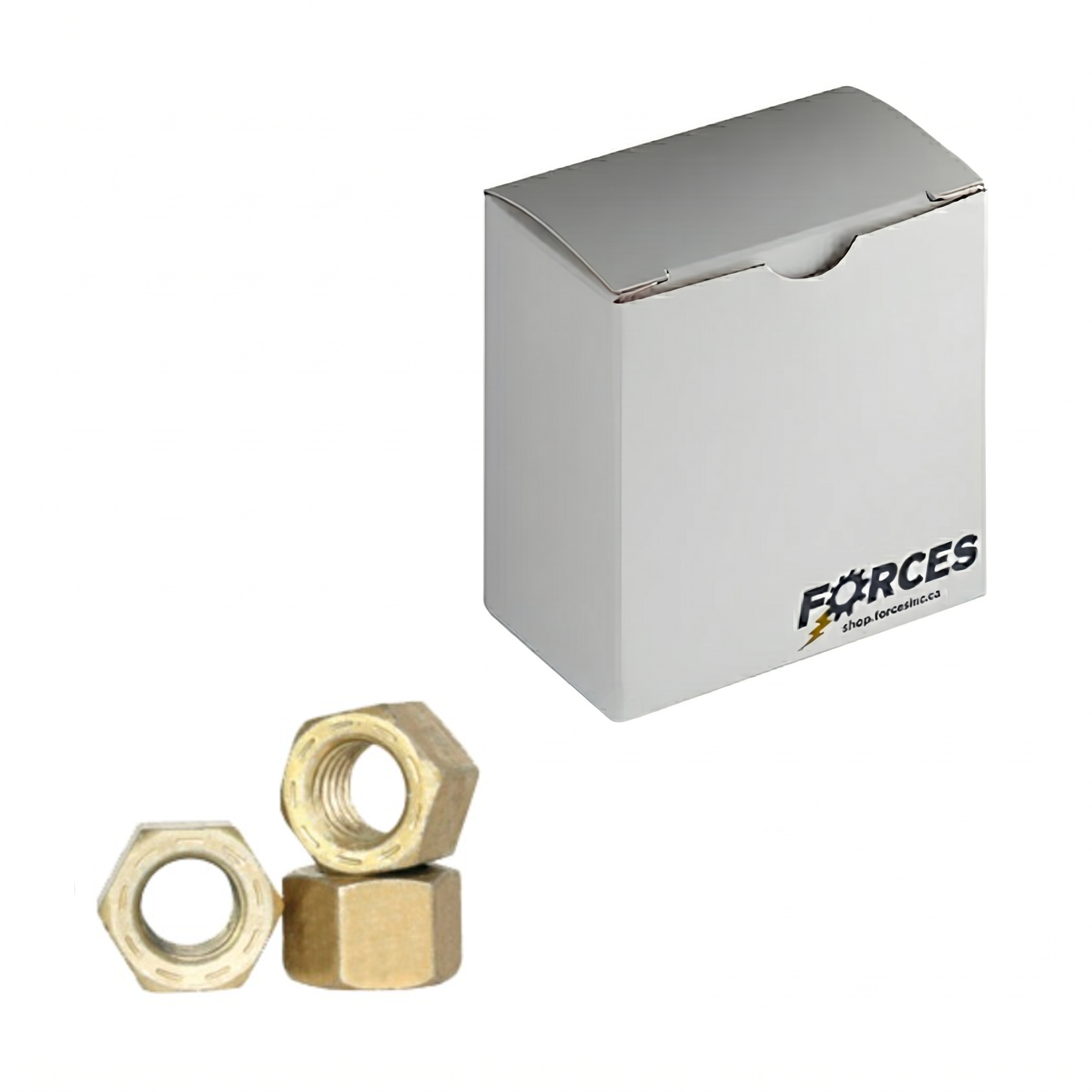 L9 Hex Nut 9/16"-12 - Cadmium Yellow Grade 9 (L9)