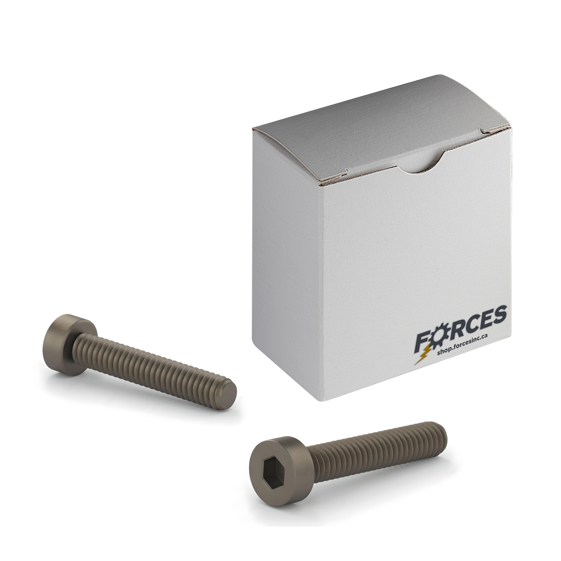 M6-1.0 x 16mm DIN 7984 Low Head Socket Cap Screw Full thread - Plain Steel Class 10.9