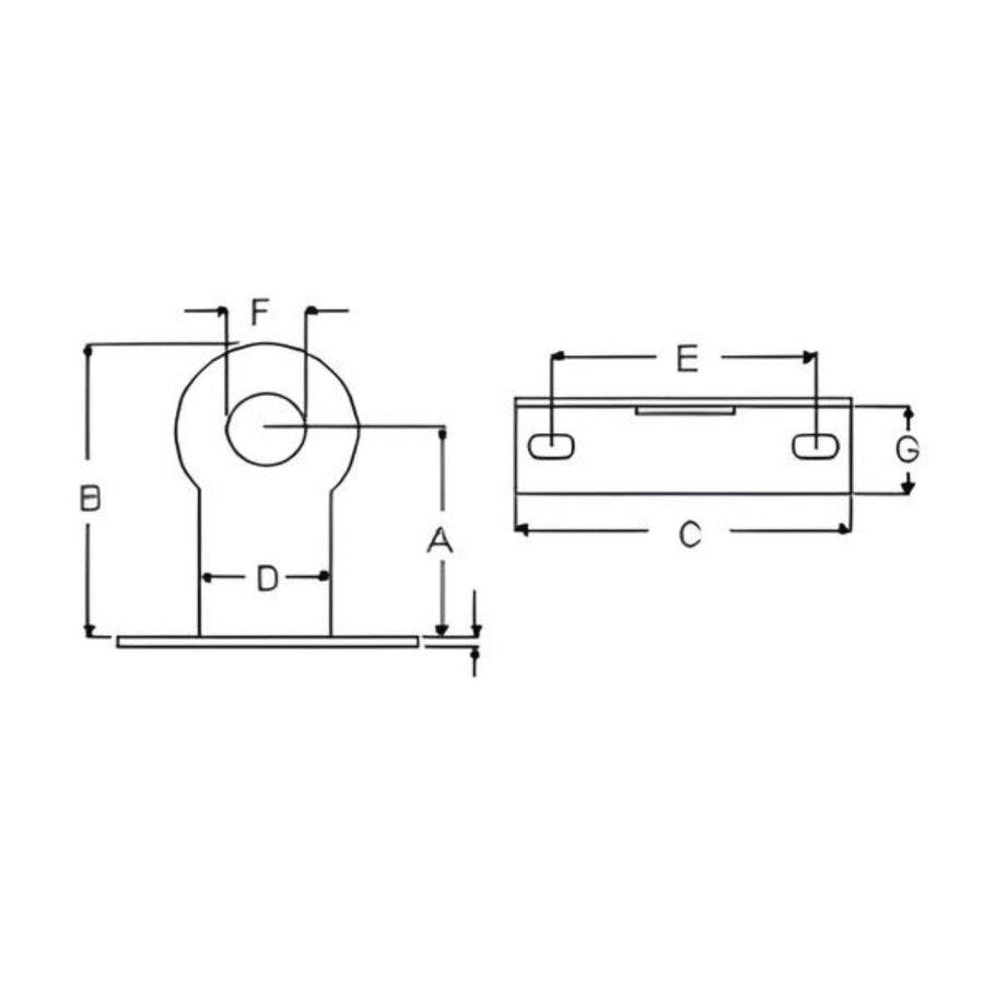 Pipe Stay - Stainless Steel 304