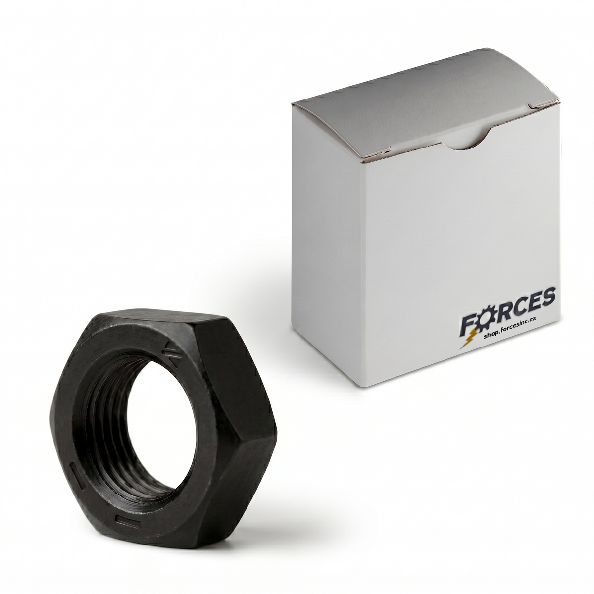Hex Jam Nut 5/8"-11 - Plain Steel Grade 8