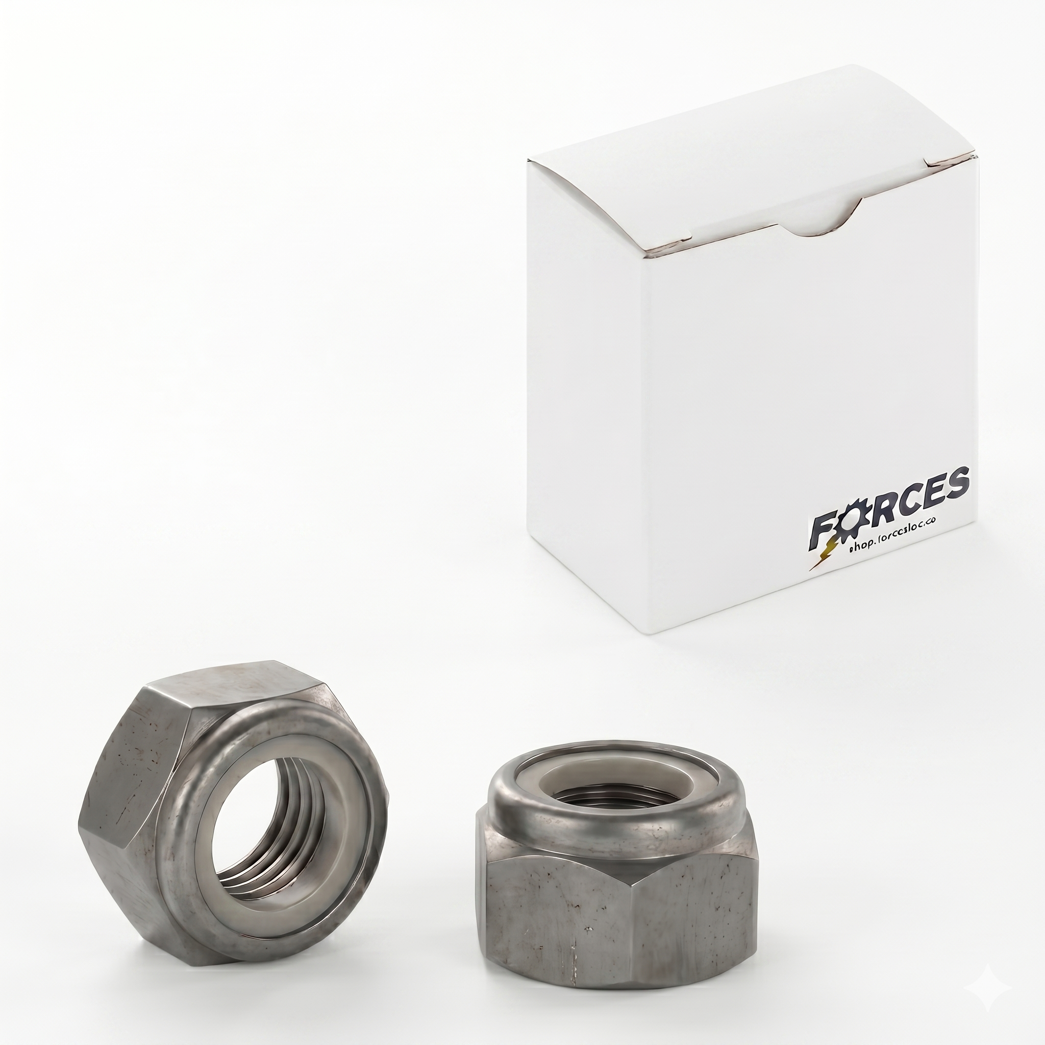 Heavy Hex Nylon Insert Locknuts (NU) Series 2"-4-1/2 - Plain Steel Grade C