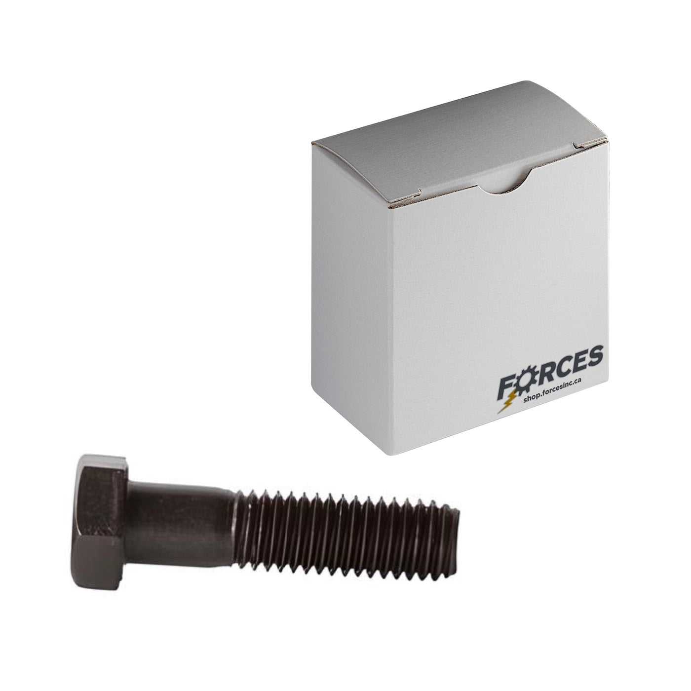 Hex Head Bolt 1/2"-13 x 2" Partial thread - Plain Steel Grade 5