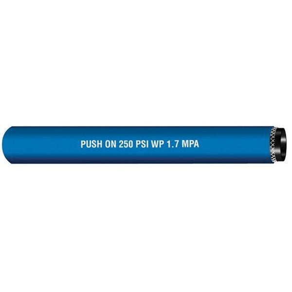 Premium GP Push-On Hose 1/2" I.D. 250 PSI - Blue Neoprene