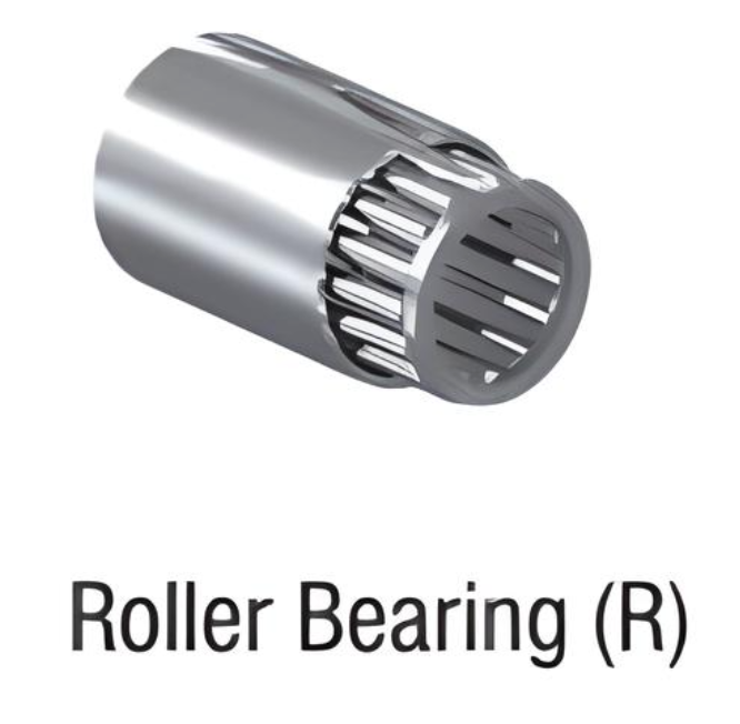 Rubber Black Caster 5" x 2" Rigid 400 lbs Roller Bearing P21 Series