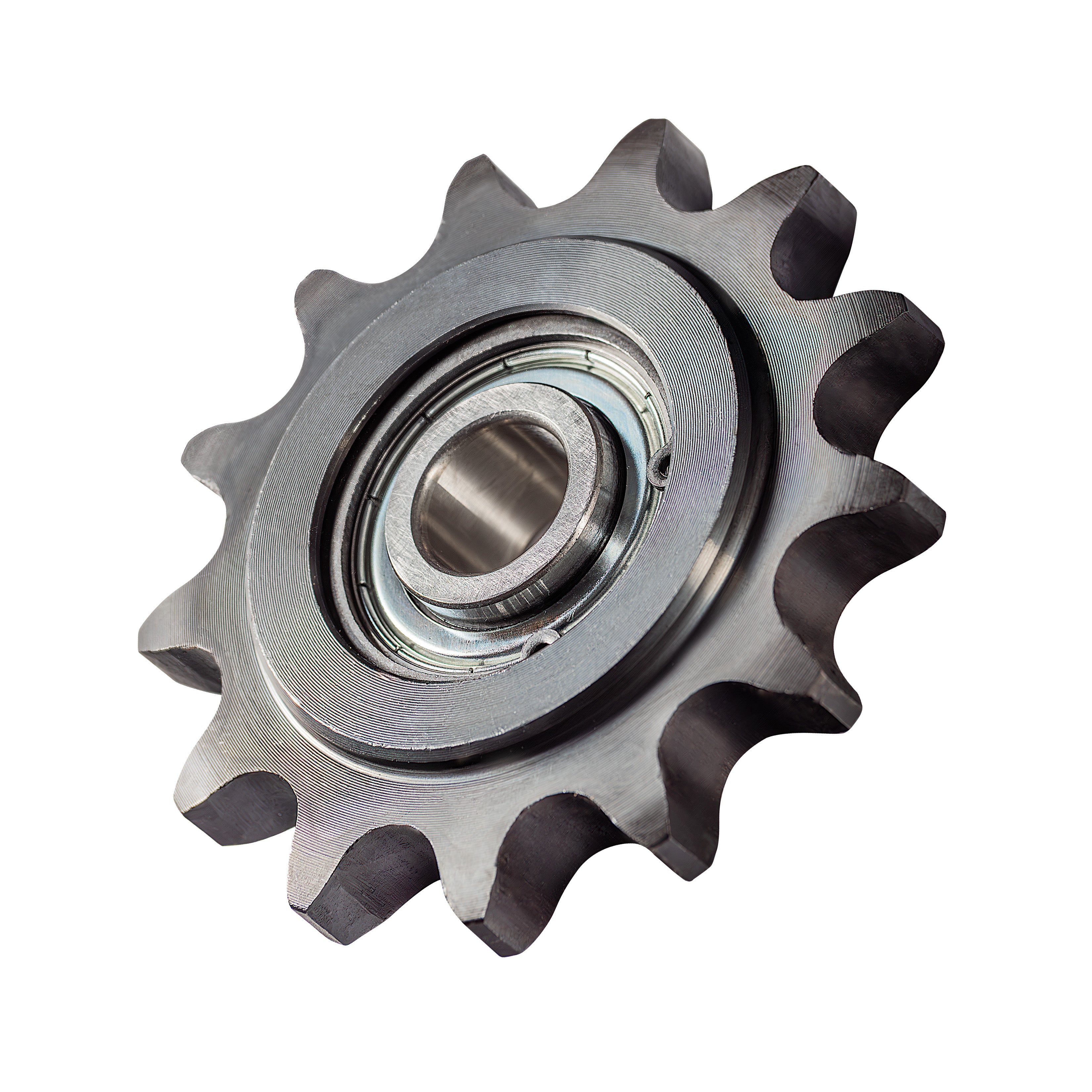 #40 Chain Idler Sprocket | 17 teeth | Bore 5/8" With Snap Ring