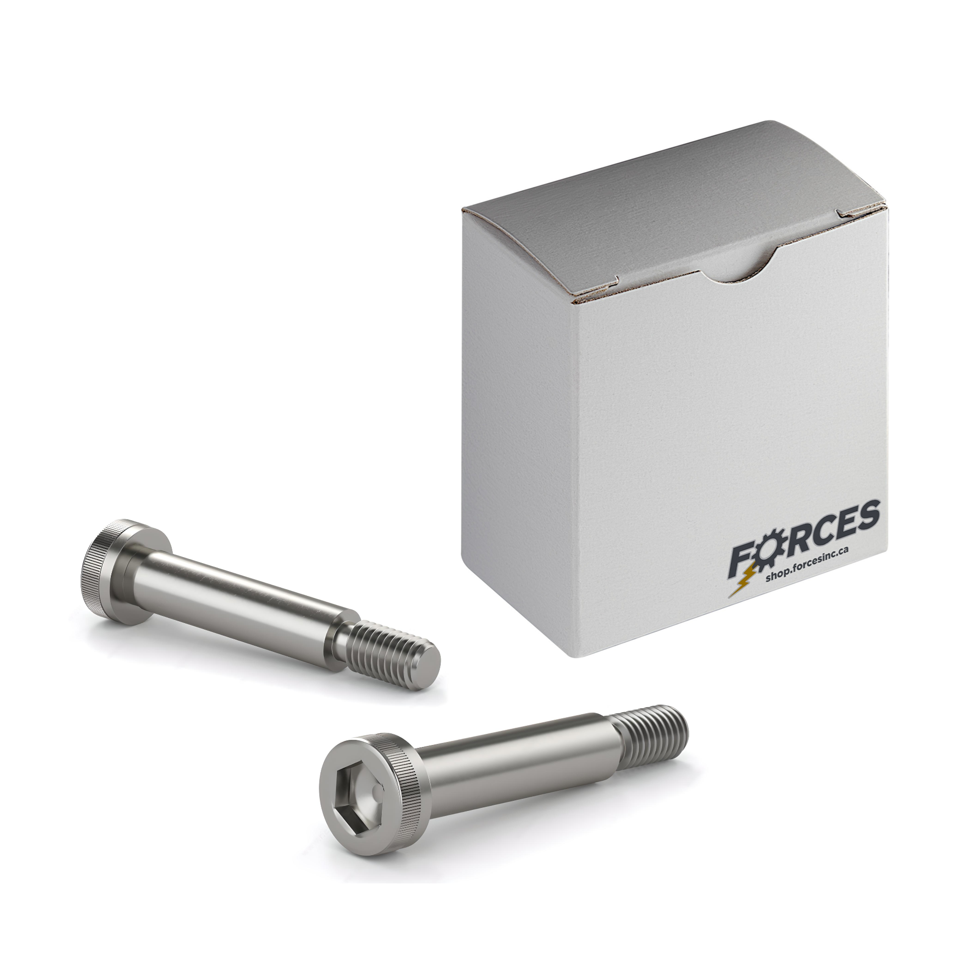Socket Shoulder Screw 3/4"-10 x 1"(D) x 3-1/2"(L) - Stainless Steel 18-8