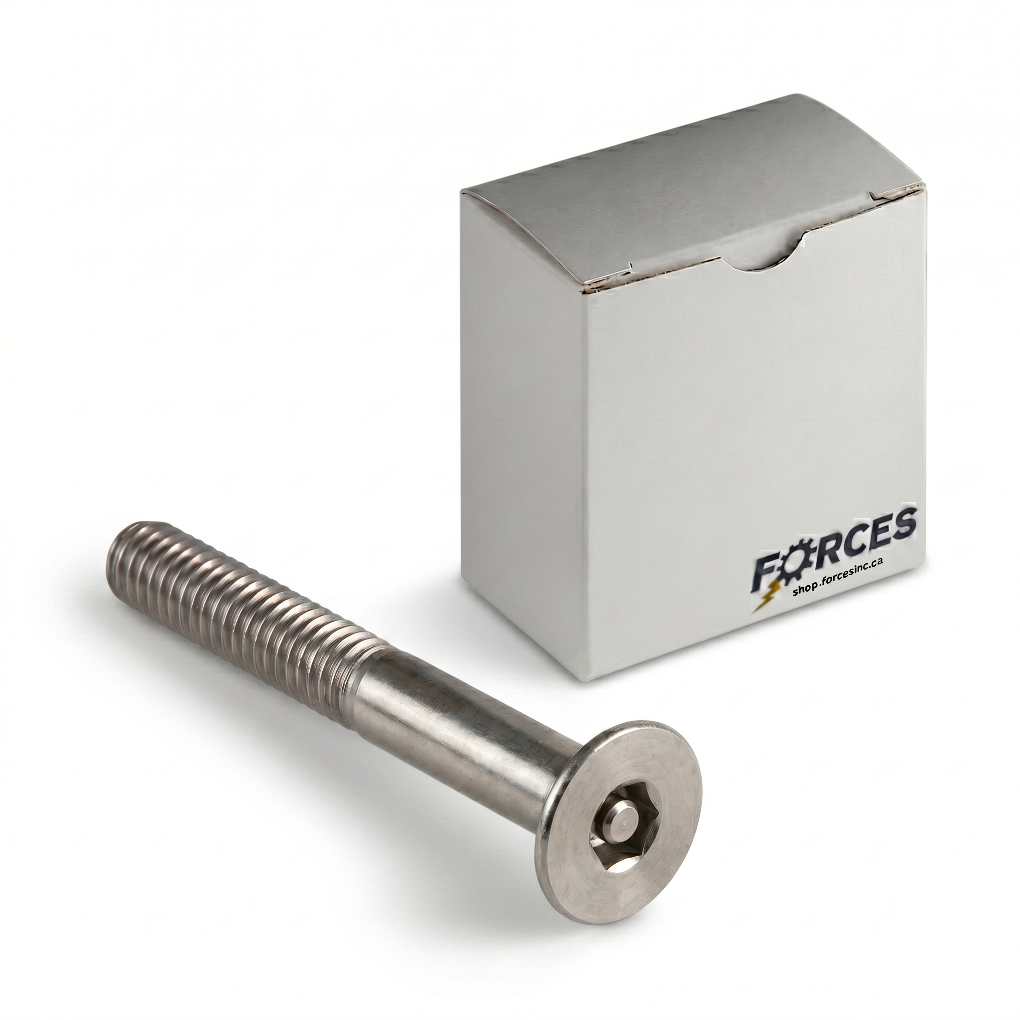Tamper Resistant Flat Head Socket Cap Screw #10-32 x 1-1/2" Partial thread - Stainless Steel 18-8