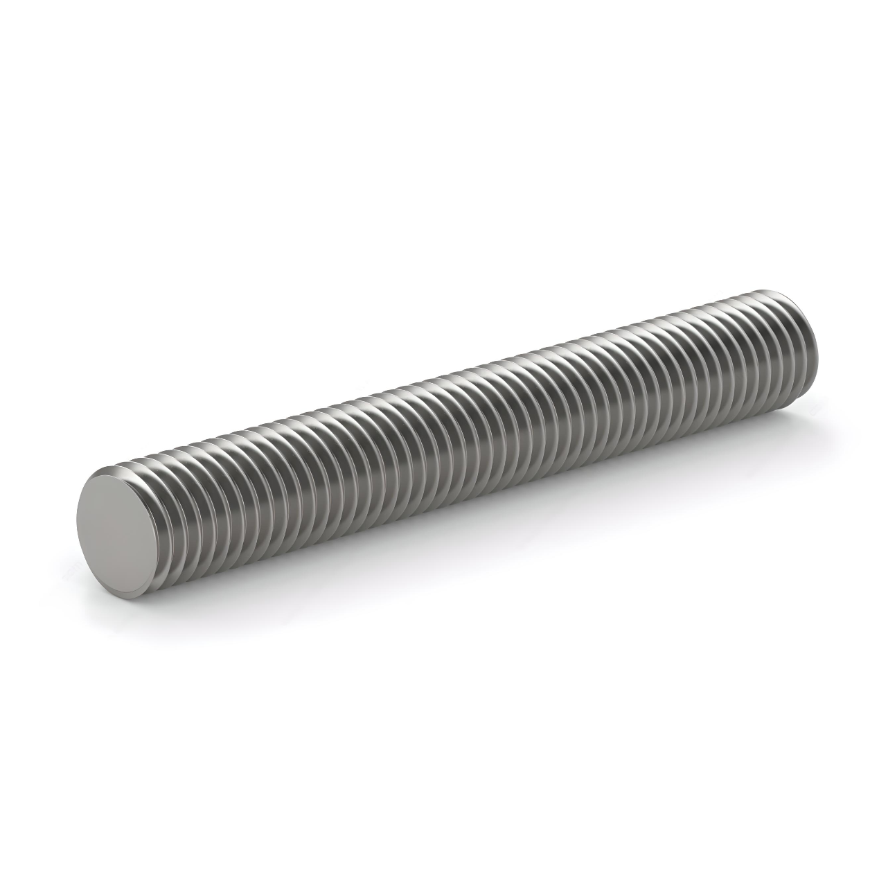 Fully Threaded Stud 1"-8 x 10" - Stainless Steel 18-8 A193 Class 1 Grade B8