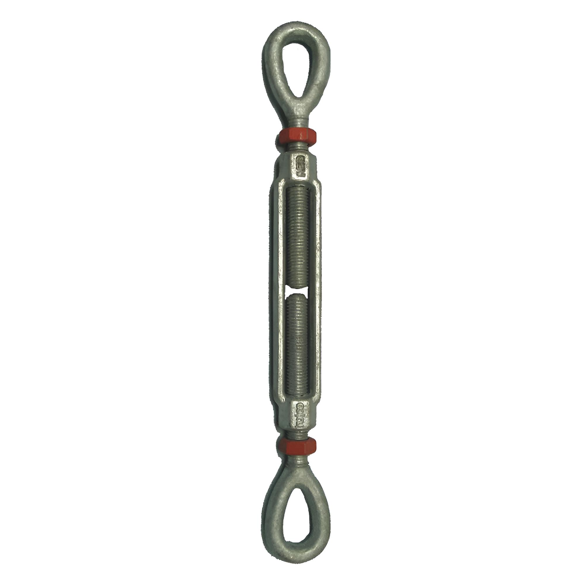1/2 x 6" Vanguard® Eye & Eye Turnbuckle - Forged Carbon Steel
