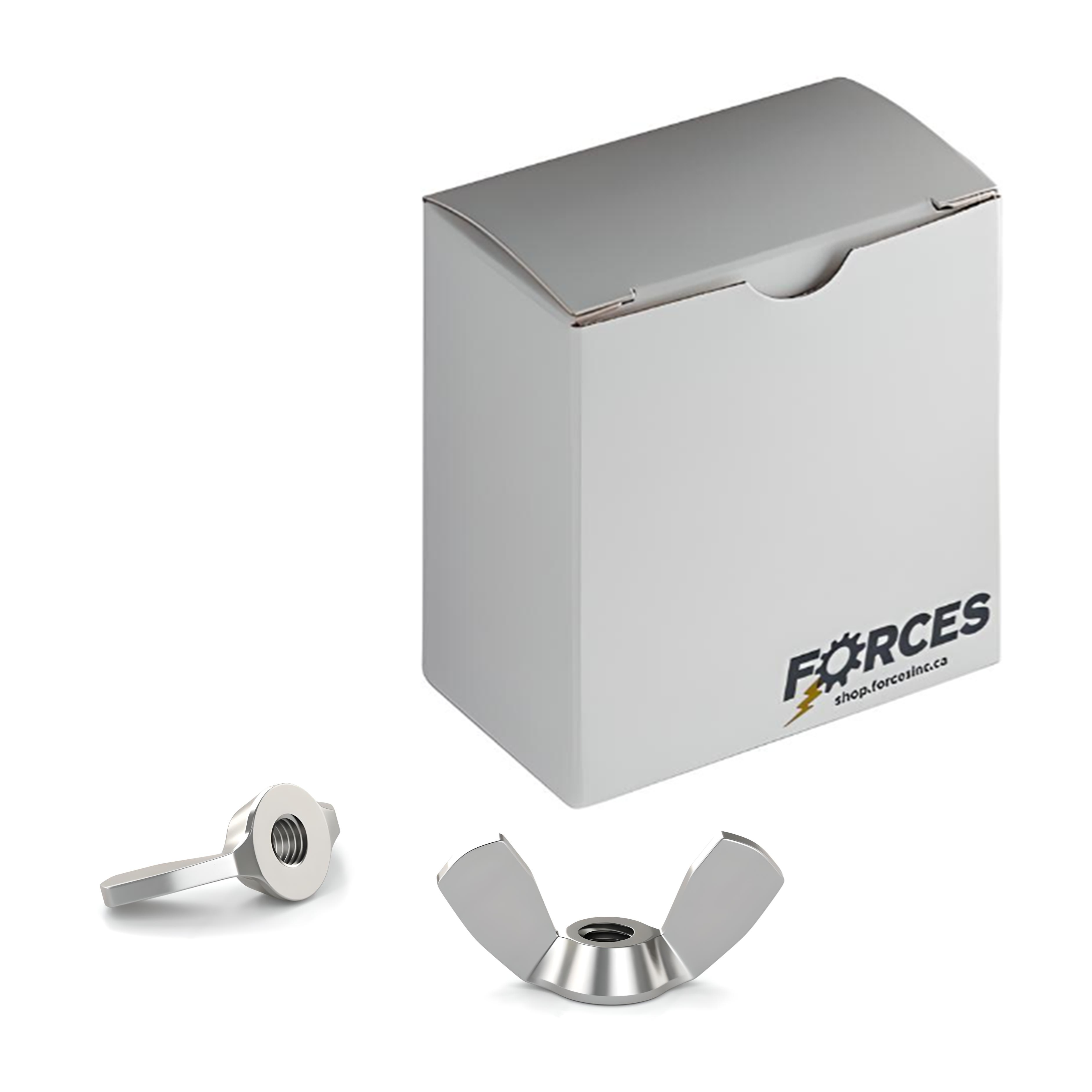 M12-1.75 Wing Nut DIN 315 - Stainless Steel A4 (316)