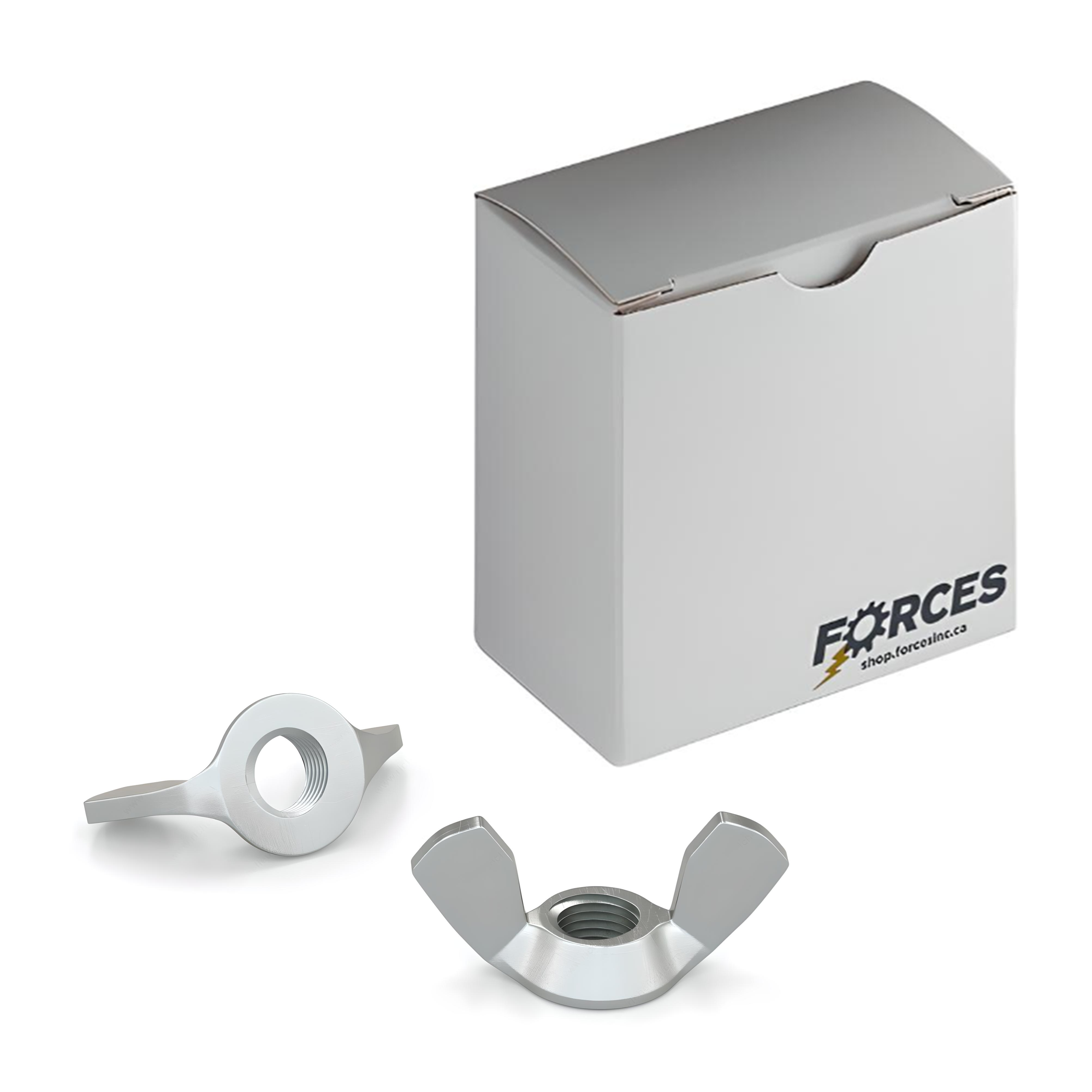 DIN 315 Wing Nut Type A M12-1.75 - Zinc Plated