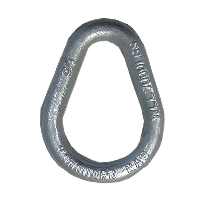 1/2" Vanguard® Weldless Pear Shaped Link (7000 lbs) - Alloy Steel