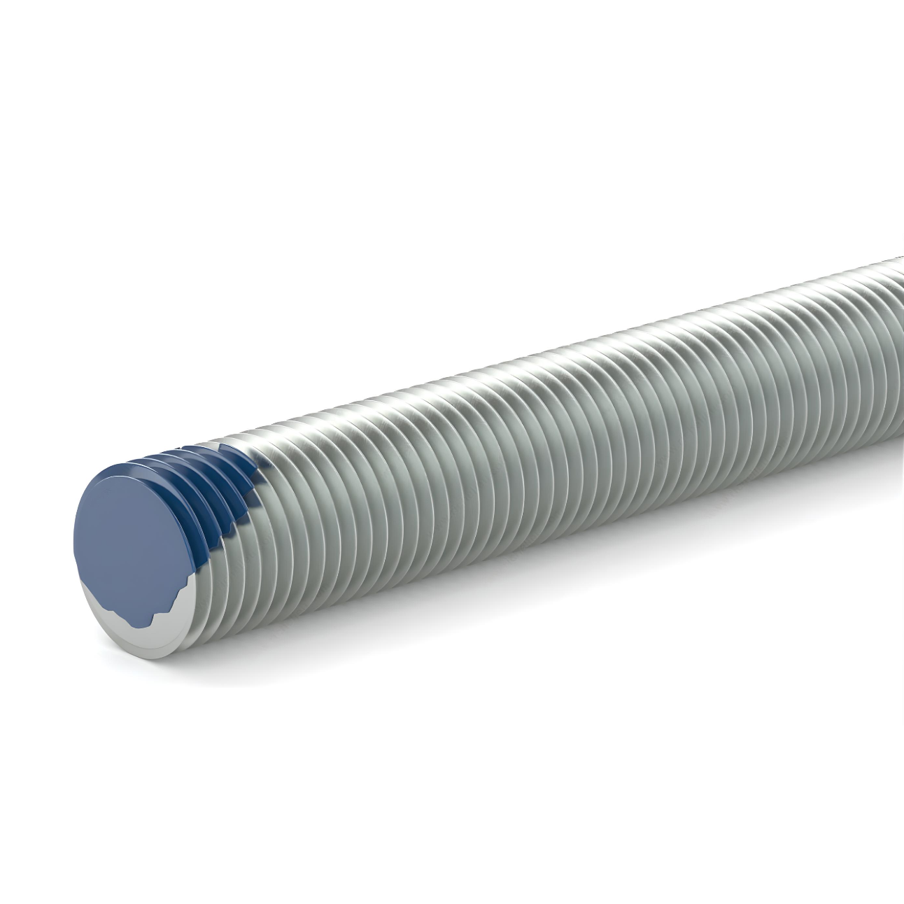 5/16"-18 x 12" Threaded Rod - Zinc Plated A-307