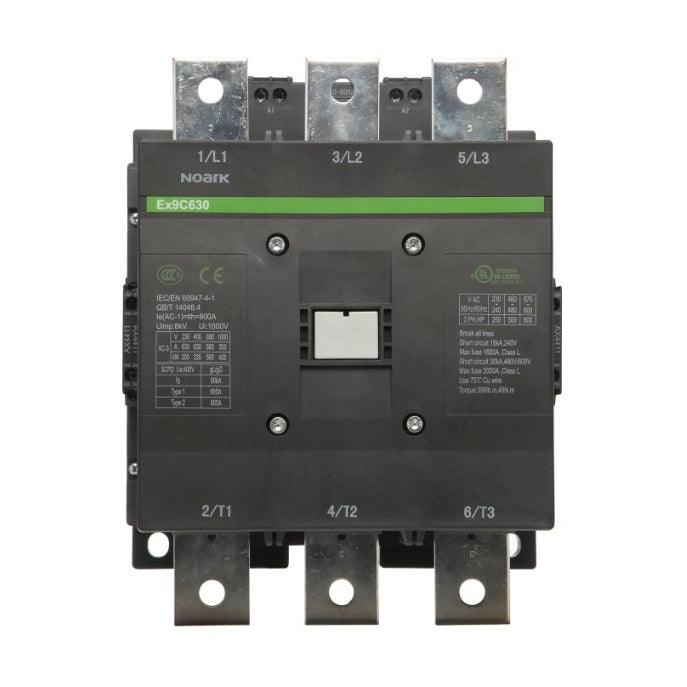 Contactor Non-Reversing (FVNR) 120Vac/dc 1000A 3NO+2NO+2NC | Ex9C1000E22GG - Forces Inc