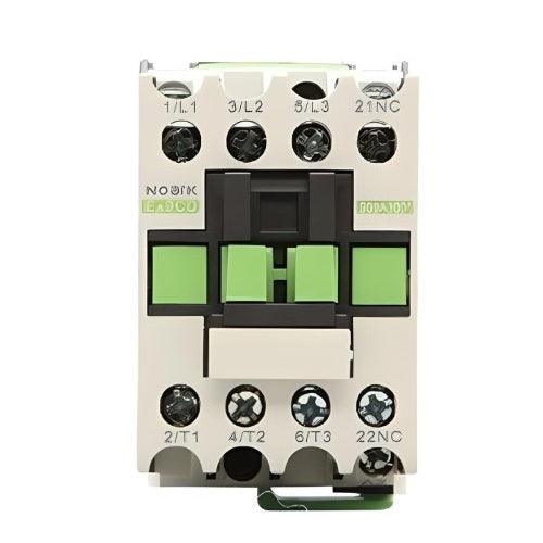 Contactor Non-Reversing (FVNR) 24Vac 9A 3NO+1NO | Ex9CDS09A30B7A - Forces Inc