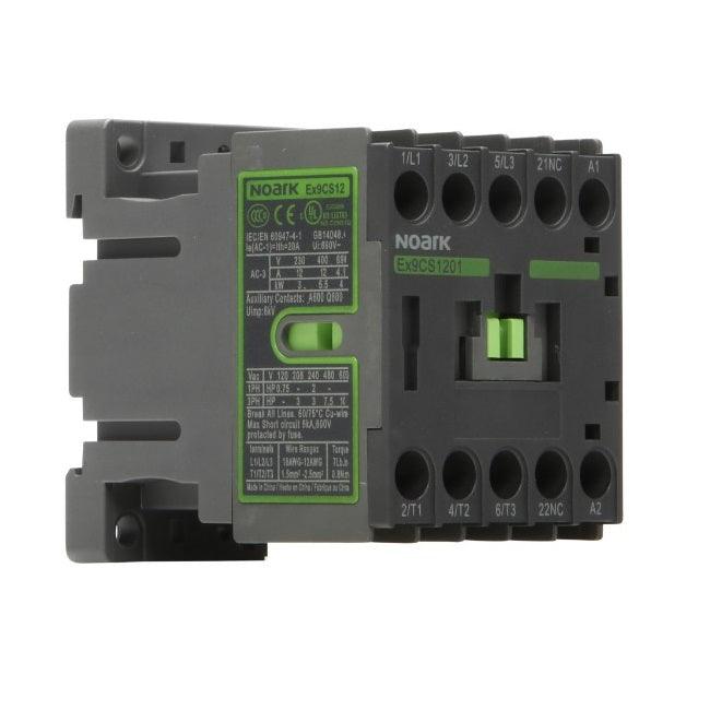 Contactor Non-Reversing (FVNR) 120Vac 6A 3NO+1NO | Ex9CS0610G7 - Forces Inc