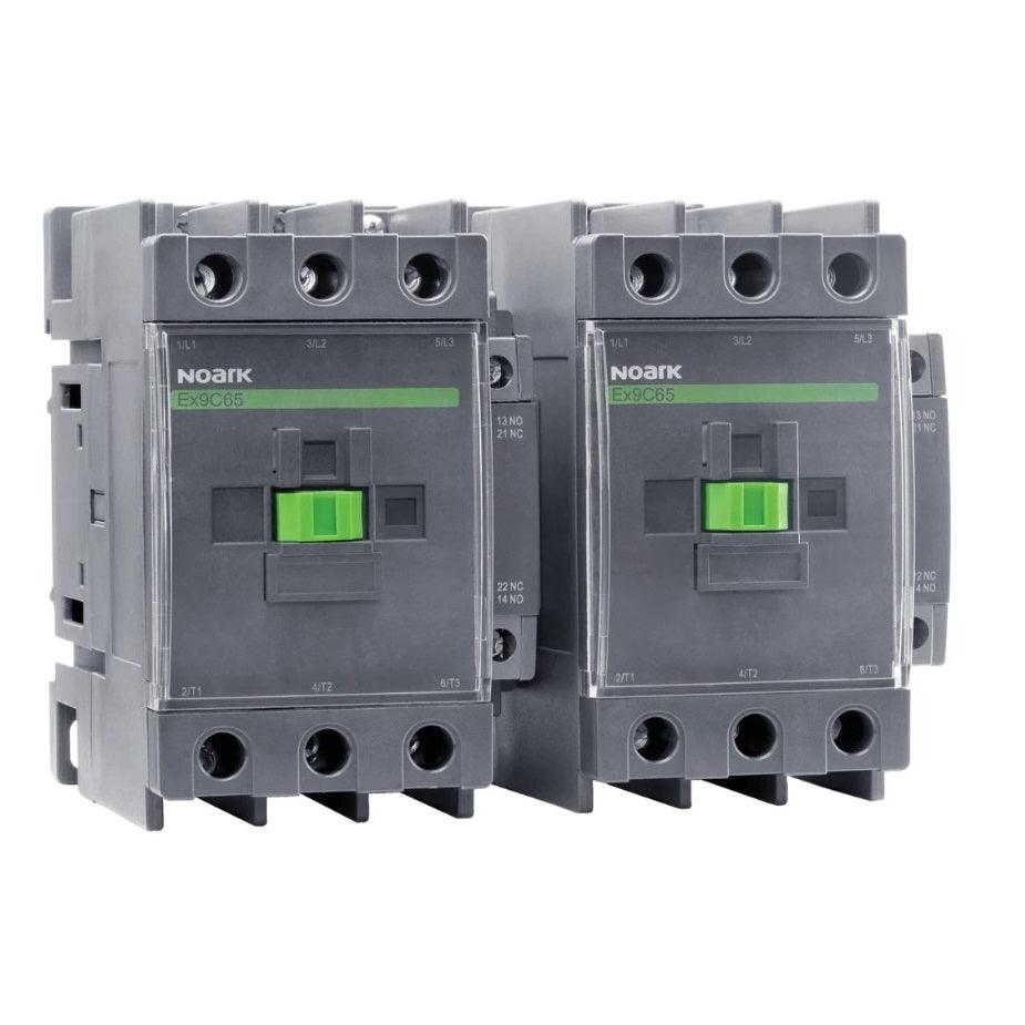 Contactor Reversing (FVR) 120Vac 65A 3NO+1NO+1NC | Ex9CR6511G7 - Forces Inc