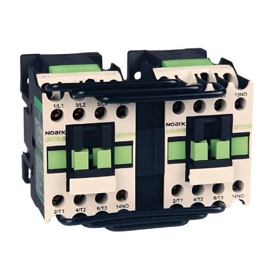 Contactor Reversing (FVR) 24Vac 9A 3NO+1NC | Ex9CDR09A30B7B - Forces Inc