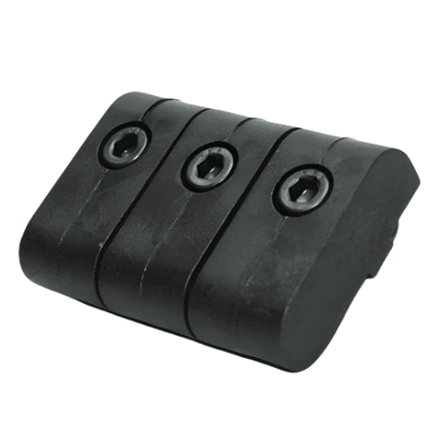 F15HI8704 - 15 Series Black Nylatron Heavy-Duty Hinge Kit - Forces Inc