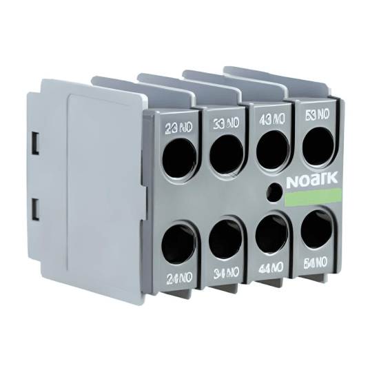 Front Mount NOARK® Aux Contact 4NC & 06-12A | AX4104UL - Forces Inc