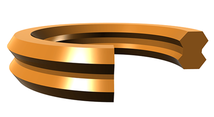 Head Seal 2.750" x 2.500" x 0.187" - Polyurethane - Forces Inc