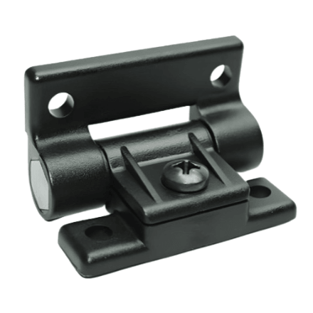 Medium Adjustable Hinge | 15 Series Aluminum T-Slot - Forces Inc