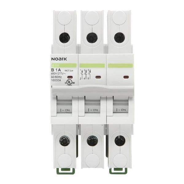 Miniature Circuit Breaker 10A, B Curve 480Y/277Vac 3P | B1H3B10 - Forces Inc