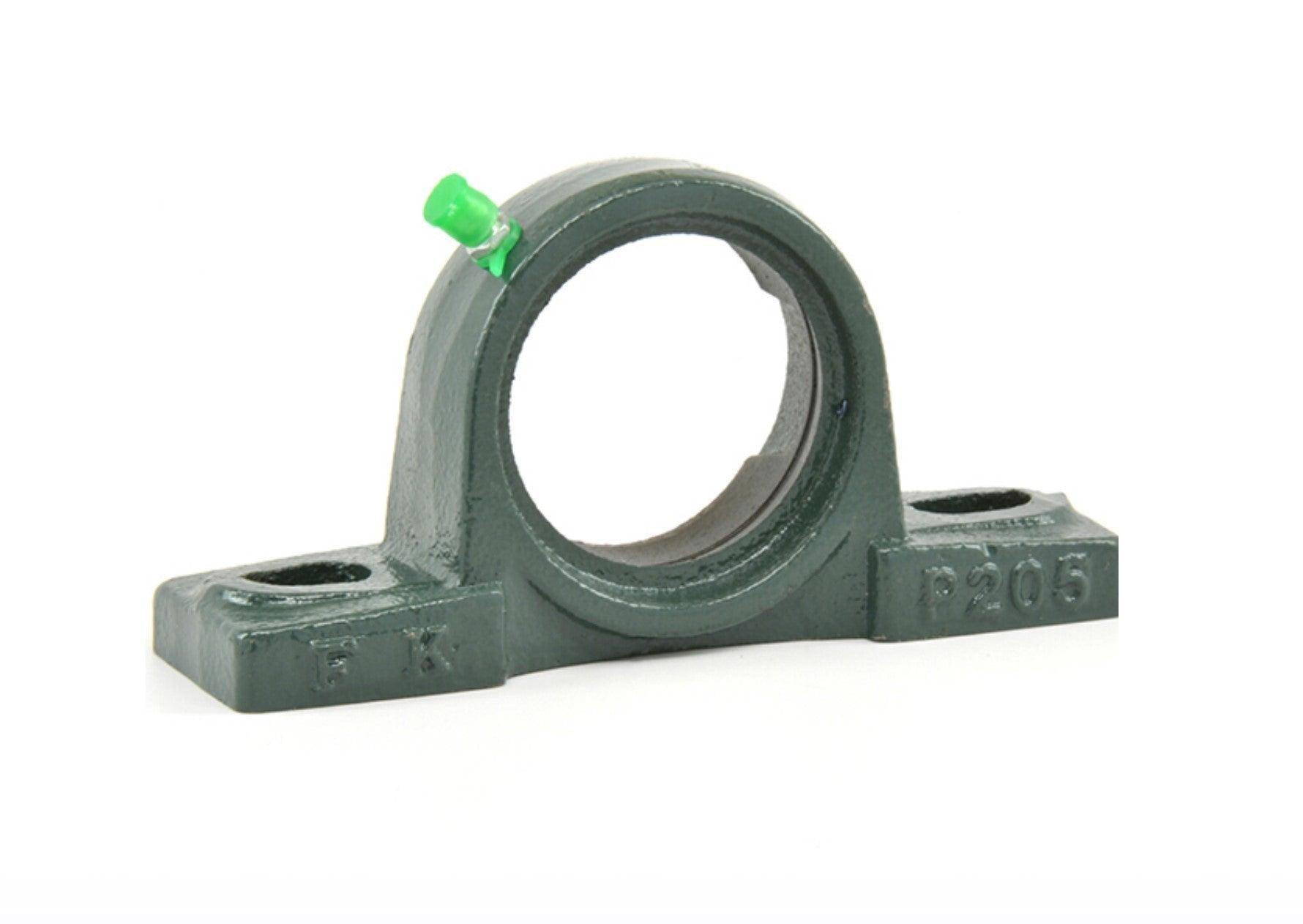 2x 3/4" Take Up Units - Cast Iron HCT204-12 Mounted Bearing Set With HC204-12 + T204