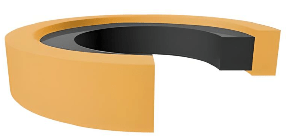 Piston Seal (160G) )3.500" x 3.103" x 0.155" - Teflon/Nitrile - Forces Inc