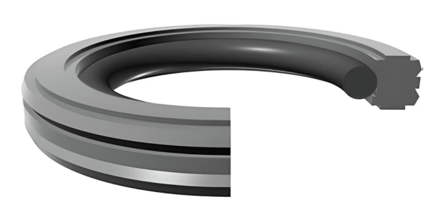 Piston Seals (P2B/U) 35mm x 27.5mm x 3.2mm - Polyurethane/Nitrile - Forces Inc