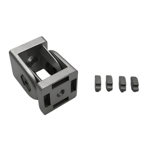 Pivot Hinge W/o Lock Handle | 45 Series Aluminum Extrusion - Forces Inc