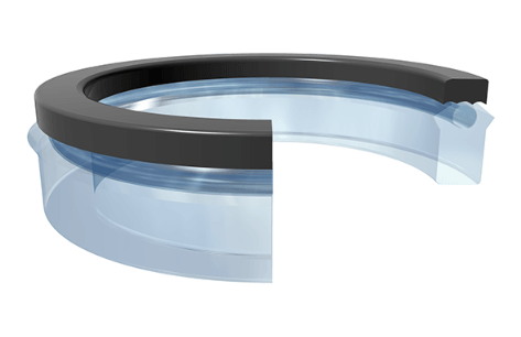 Pressure Inverting Pedestal (PIP) Ring 1.375" x 1.750" x 0.109" - Polyurethane - Forces Inc