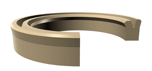 Rod U-Seal (RA) 45mm x 60mm x 10mm - Polyurethane - Forces Inc