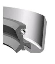 Rotary Shaft Oil Seal 56mm x 72mm x 8mm (TB2) - Nitrile/Carbon Steel - Forces Inc