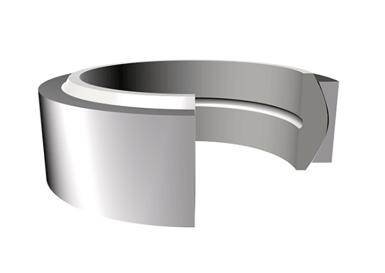 SBB 44-2RS | Spherical Plain Bearing (SBB-2RS) 2.750" x 4.375" x 2.406" - Steel - Forces Inc