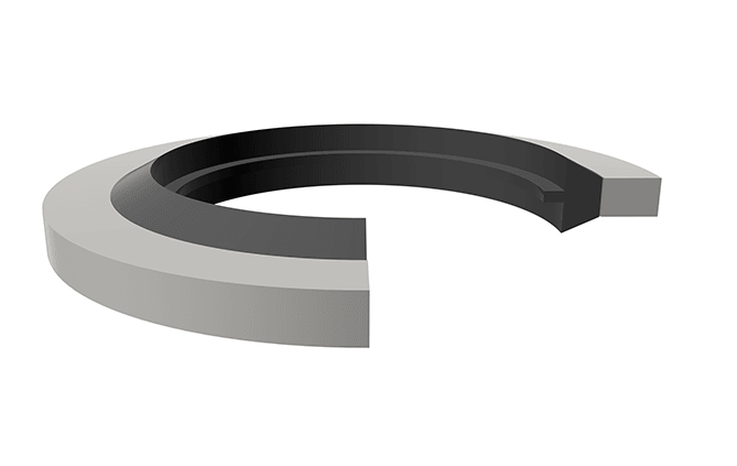Self-Centering Bonded Seal 1.907" x 2.307" x 0.128" - Carbon Steel/Nitrile - Forces Inc