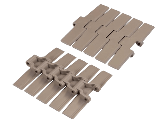 Series 882 M Table Top Chain, Sideflexing 10" Wide (LF) - 10ft | LF 882 M K1000 - Forces Inc