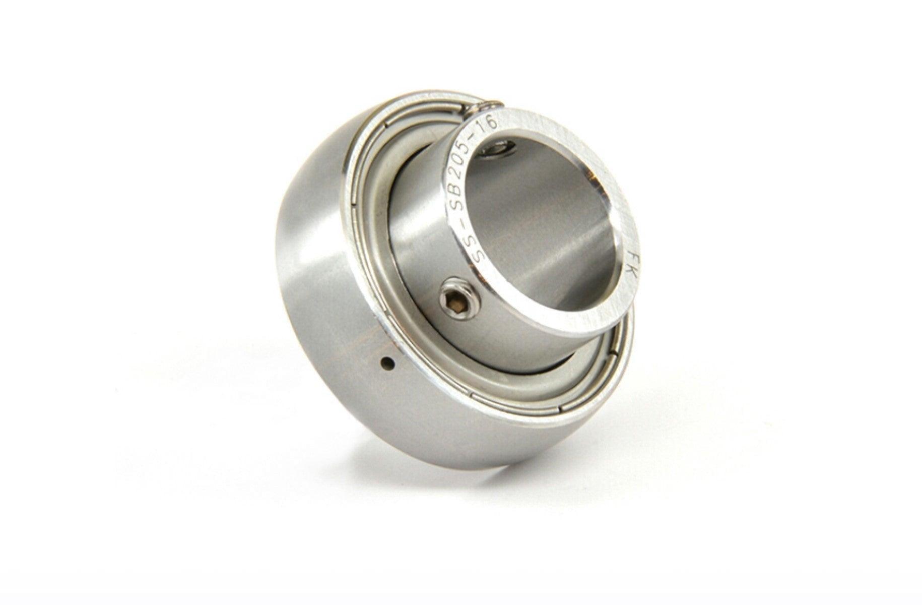 SS SB205-16 | SB Insert Bearing Stainless Steel Shaft Dia. 1" - Forces Inc