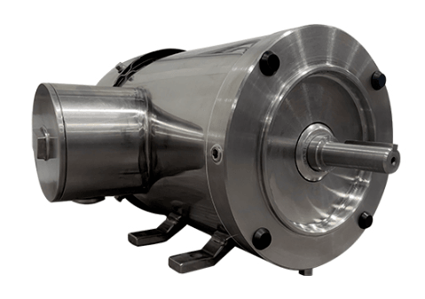 Stainless Steel Motor 1.5HP, 1200RPM, 208-230/460V, Frame 56C, TEFC, Rigid Base | MQSP-156L - Forces Inc