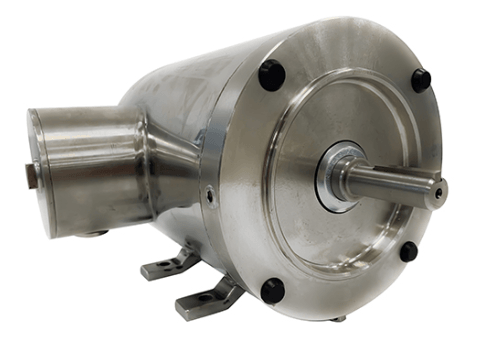 Stainless Steel Motor 1.5HP, 1800RPM, 208-230/460V, Frame 56C, TENV, Rigid Base | MQSP-154LNV - Forces Inc