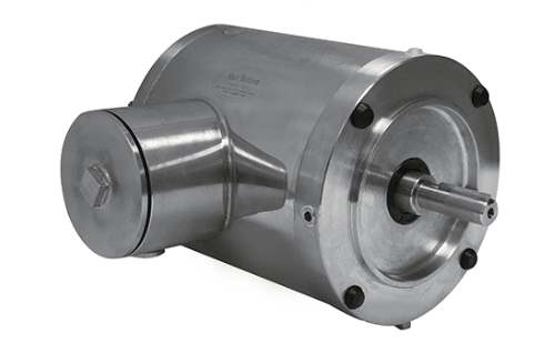 Stainless Steel Motor 1.5HP, 1800RPM, 208-230/460V, Frame 56C, TENV, Round Body | MQSP-154RBNV - Forces Inc