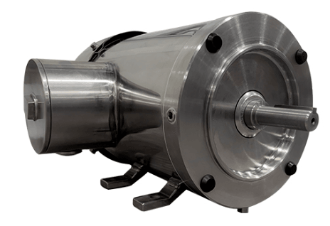 Stainless Steel Motor 1.5HP, 3600RPM, 208-230/460V, Frame 56C, TEFC, Rigid Base | MQSP-152L - Forces Inc