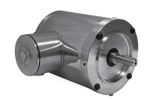 Stainless Steel Motor 1.5HP, 3600RPM, 575V, Frame 56C, TENV, Round Body | MPSP-152RBNV - Forces Inc