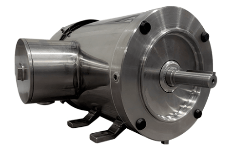 Stainless Steel Motor 10HP, 1800RPM, 208-230/460V, Frame 215TC, TEFC, Rigid Base | MQSP-1004TL - Forces Inc
