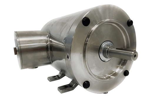 Stainless Steel Motor 1/2HP, 1200RPM, 208-230/460V, Frame 56C, TENV, Rigid Base | MQS-126L - Forces Inc